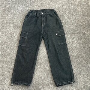 Men's Black Cargo Pants